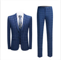 Men's Suit Business Casual British Suit Groom Dress Professional Wear Three-piece Stage Performance Clothing Wholesale Men