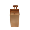 Light Luxury Stainless Steel Column Basin Integrated Floor Mounted Bathroom Sinks Faucet