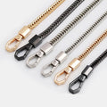 Wholesale Flat Chain Metal Bag Accessories Crossbody Shoulder Strap for Luggage Hardware Premium Quality Flat Chain