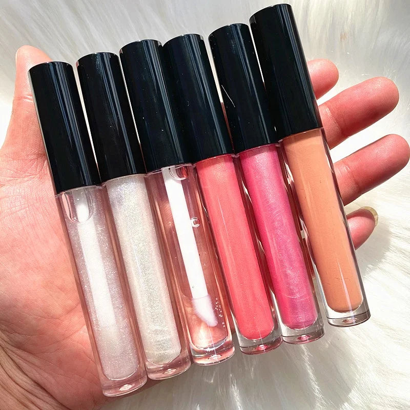 Beauty Lip Makeup Lipgloss Vendor Matte Liquid Lipstick  Custom Private Label Nude  Vegan Glossy Clear Lipgloss