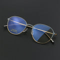 Osicare High End Stylish Spectacles Women Thin Gold Eyeglasses Air IP Designer Eye Glasses Pure Titanium Lens Optical Frames