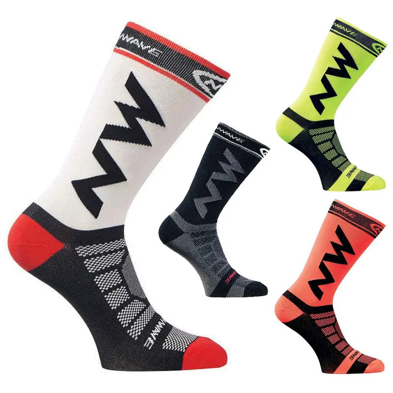 Custom Made Quality Pro Team Men Women Crew Summer Breathable Quick Dry Athletic Socks Outdoor Sportswear Racing Bike Cycling