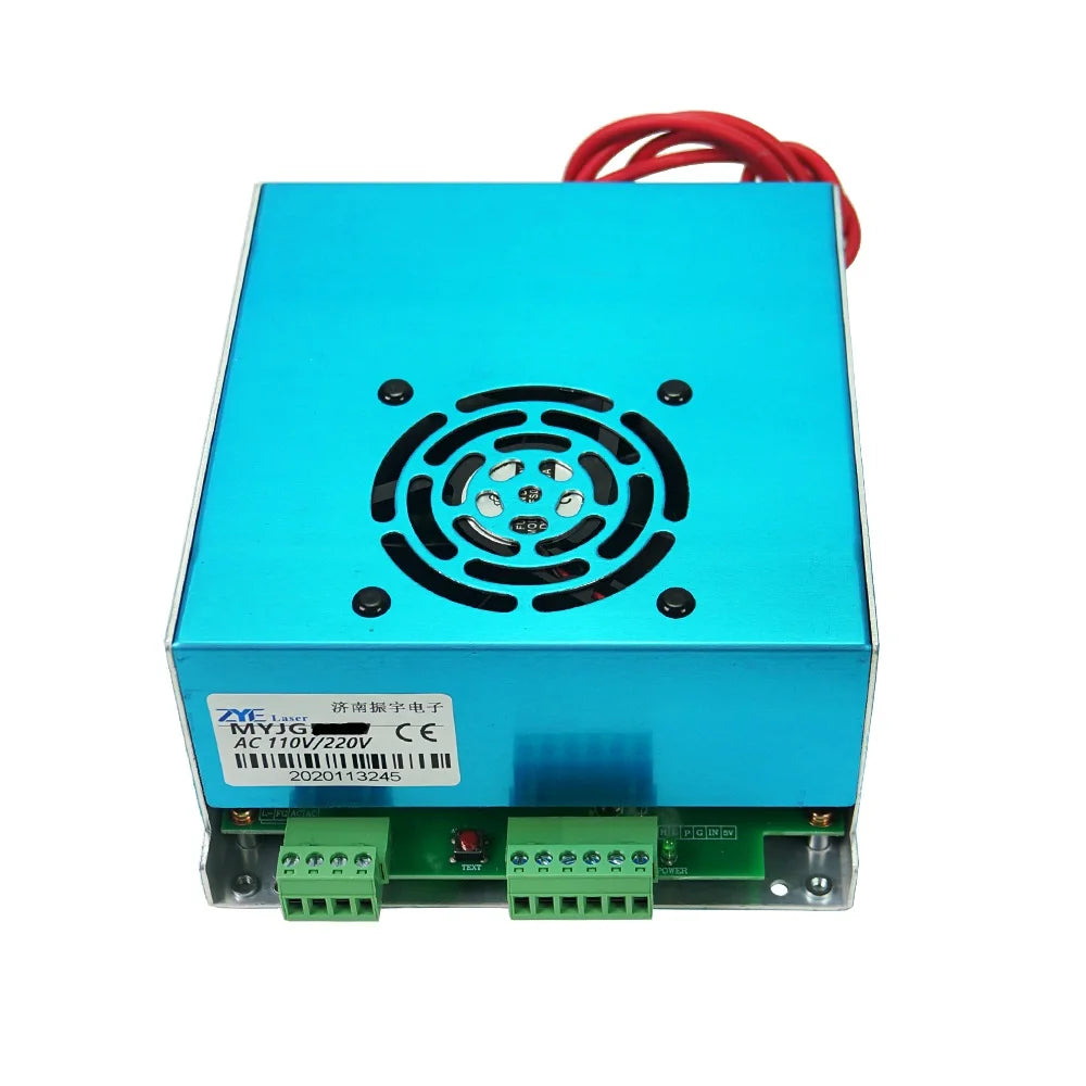 Real Capacity PSU CO2 Laser Power Supply Supplier for CO2 Laser Engraving Cutting Machine MYJG 40W 50W 60W 80W 100W 130W 150W