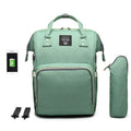 2024 Waterproof Polyester Mother Diaper Bag Backpack Portable Folding Baby Crib with Fancy Bed Nappy Essentials Carrier