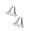 24x22mm Nickel Plated Iron Triangular Hardware Accessories Photo Picture Frame Hanger Hook Box for Decorative Mirror Clock