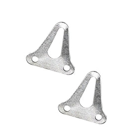 24x22mm Nickel Plated Iron Triangular Hardware Accessories Photo Picture Frame Hanger Hook Box for Decorative Mirror Clock