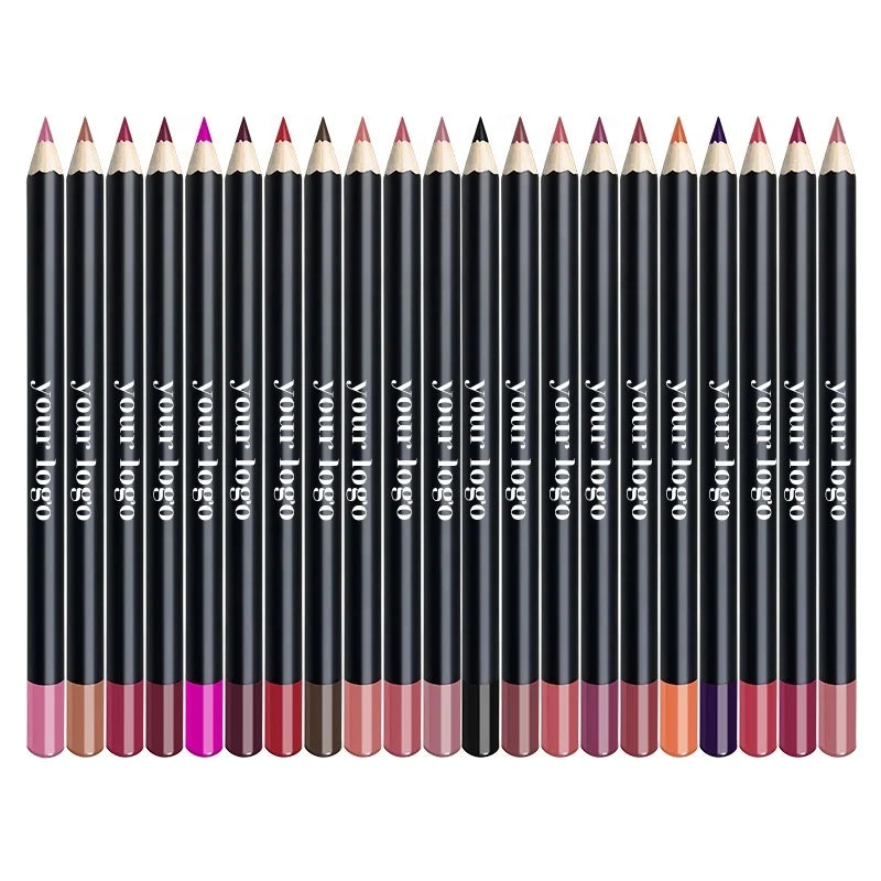 Customization Rich and Creamy Lip Liner Highly Pigmented Natural Private Label Wholesale Vegan Lipliner