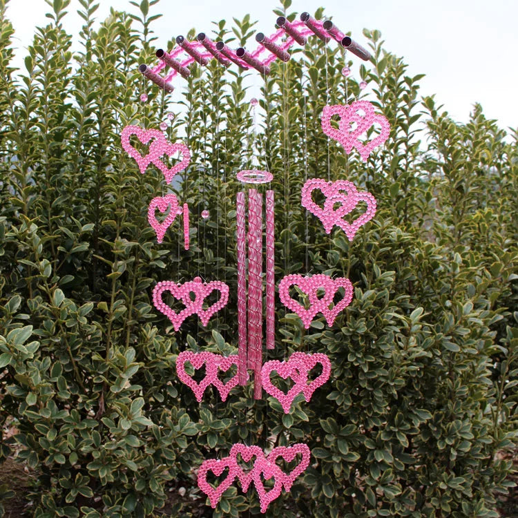 Factory Price Wind Chime Home Decoration Wind Spinner Home Window Decorative Wind Chimes Spiral Tail Home Decor