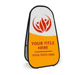 Outdoor Advertising Horizontal Pop up Banner Custom Printing 100*200cm a Frame Stand Portable Folding Golf  Banner on Floor