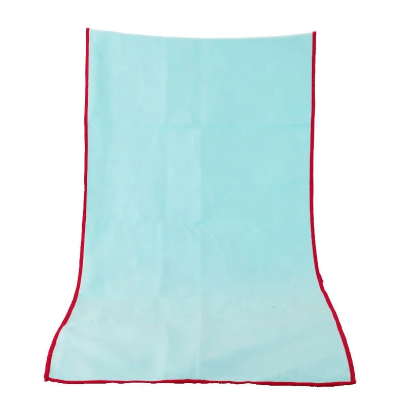 Wholesale Custom Logo Design Eco-Friendly MHC Brand Microfiber Gym Sport Towel Quick-Dry Rectangle Pattern Terry Cloth Adults