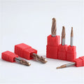 MTS Tungsten Carbide End Mill Cutting Tools for Lathe Ball Nose Carbide End Mill Set