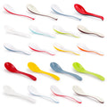 Colorful Melamine Ramen Soup Noodle Salad Spoons Durable Plastic Serving Spoons for Kitchen & Restaurant