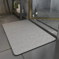 Modern Design Bathroom Rug Mats Water Absorbent Non-Slip Diatomite Bath Mat Rubber Machine Made Solid Used Bathroom Shower Room