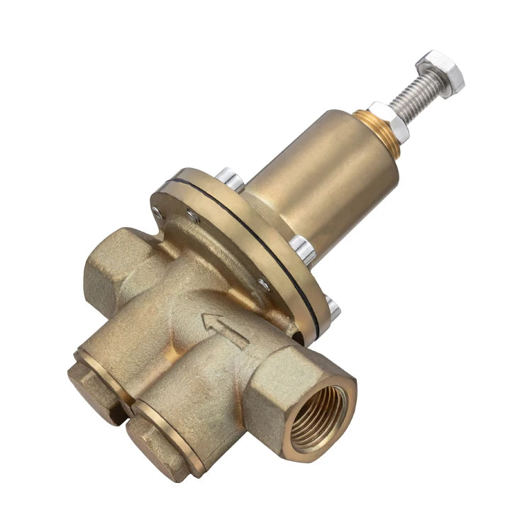 TMOK Hydraulic 1/2 2 Inch Cast Copper Double Union Brass Pressure Relief Valve for Water Heater