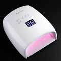 2022 New Private Commercial Integrated Portable Rechargeable Led Nail Lamp Fast Curing Plastic Salon Use Drying Nail Oil