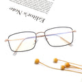 Eye Glasses Anti Blue Light Photo Gray Anti Reflet Vintage Metal Eyeglasses Frame