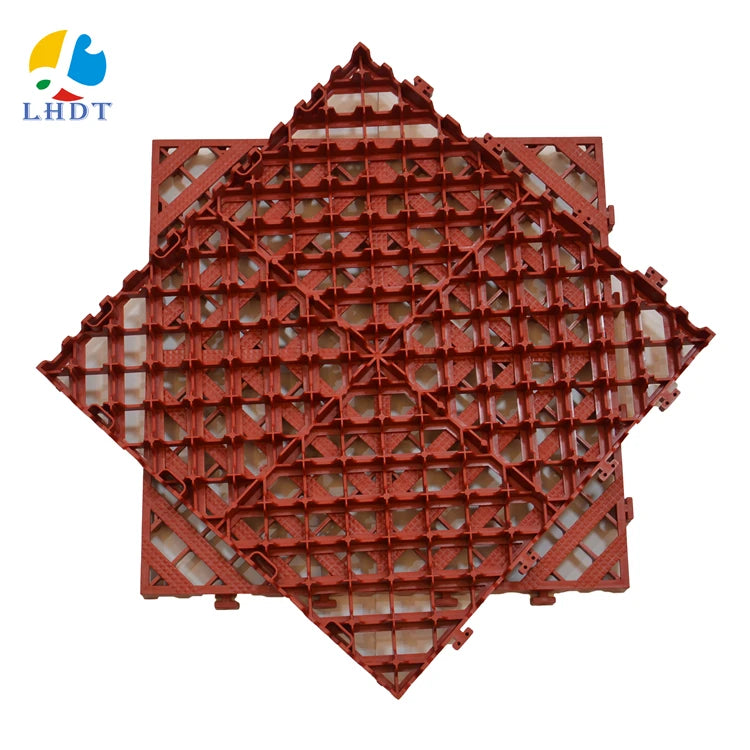 Car Washing Room Floor Grille Plastic Splicing Car Beauty Shop Floor No Trench Thickening Drainage Floor Grid Plate