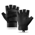 Factory Price Multi-functional Outdoor PU Leather Gloves Half-finger Gloves Hands Protective Gear Sports Training Gloves
