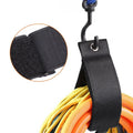 Heavy-Duty Eco-Friendly Self-Adhesive Heat Resistant Nylon Wrap-It Storage Straps (Assorted 6 Pack) Eyelet Hook Loop for Cable