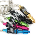 Car Club Outdoor Man Coilover Creative Hot Auto Part Model Accessories Shock Absorber Shape Keychain Keyring Key Chain Ring