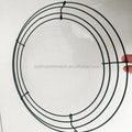 Wholesale 12inch Dark Green Iron Wire Wreath Frames (Round/Square/Heart Shape) for Christmas Wedding Valentine's Home Decoration