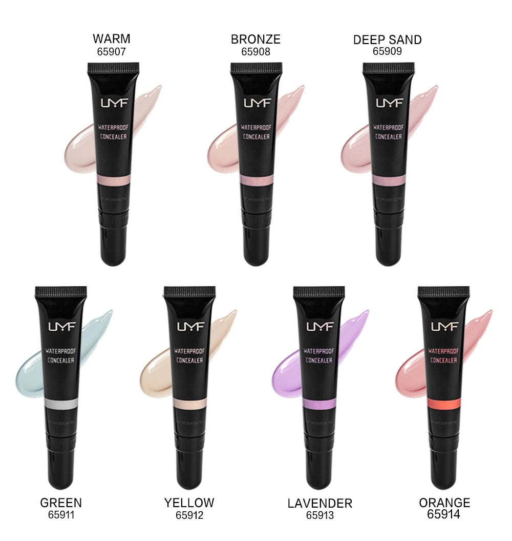 Dark Skin Liquid Concealer Private Label Whitening Moisturizer Oil-Control Natural