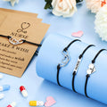 Manufacturer Medical Alert Nursing Bracelet Nurse Stethoscope Heartbeats Heart Shape Charm Unisex Men Bracelets for Women