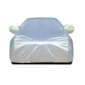 WOQI 3 Layers Basic Guard Nonwovens Sun Uv Rain Protection for Sedan Length Car Cover