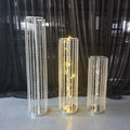 Wedding Props Decoration Supplies European-style Crystal Flower Racks Display T-road Guide Hotel Wedding Scene Decoration