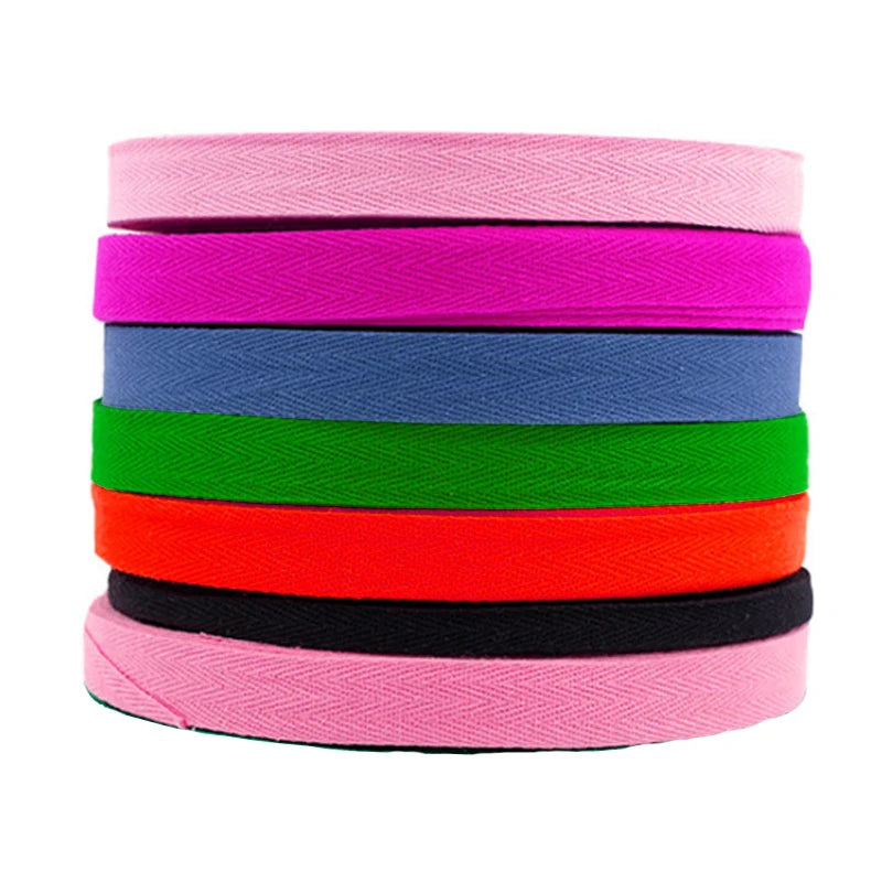 100% Organic Natural Cotton Webbing 1cm 1.5cm 2cm