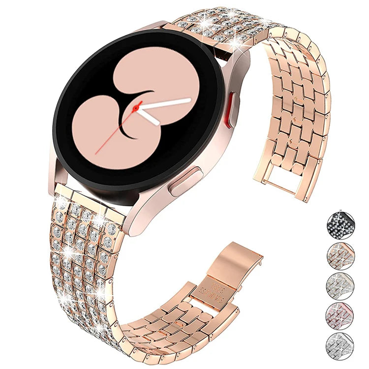 Stainless Steel Milanese Loop Fashion Watch Band for Watch 4/Classic/Gear S3 Active 2/GT/GT2/GT3 Pro 20mm/22mm Band Width