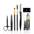 2025 New Arrive 5 in One Eyelash Tool Professional Stainless Steel Eyelash Curler Set Eyelash Makeup Tools Set