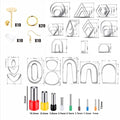 Clay Cutter Stainless Steel Polymer Clay Tool Pottery DIY Ceramic Craft Cutting Mold for Earring Jewelry Pendant Making