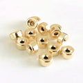 GP US Smooth Rondelle Spacer Beads 14k Gold Filled Permanent Jewelry Chains Findings 14k Gold Fill Wholesale