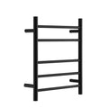 HONGDEC Towel Warmer Wall Mounted Electric Stainless Steel Heated Towel Rack Chrome Finish Folding Movable Heater Bathroom
