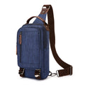 Wholesale OEM ODM Sling Bag Water-resistant Canvas Sling Bag Multi-pocket Chest Bag for Daily & Outdoor
