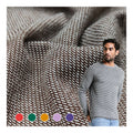 250GSM India CVC Knitted Solid Fabric 34% Polyester 66% Cotton Material Terry Fabric for Sportswear