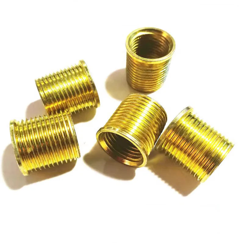 Timesert Flange Thread Insert Nut M12 * 1.25-M14 * 1.25-17L in Stock for Repair the Motorcycle Spark Hole Save Cost Spark Insert