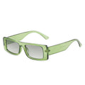 XY13044 UV400 Gradient Fashion Vintage Rectangle Sun Glasses Custom Logo Sunglasses Women Men