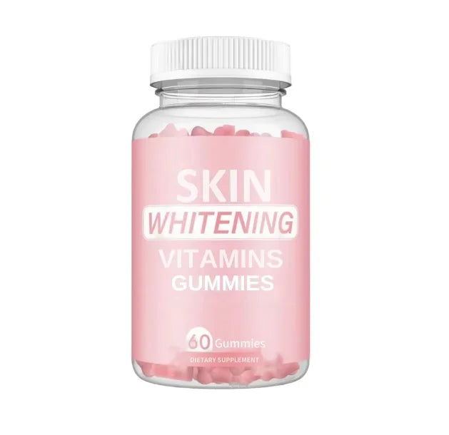 OEM Factory Bulk Price 60pcs Skin Whitening Biotin Collagen Plant Extract Beauty Products Gummies for Adults Women Vitamin C
