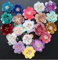 Sequin Crystal Beaded Mix Flower Applique Sew on Cloth Patch DIY Garment Accessory Decora Cloth Wholesale