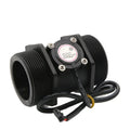2 Inch NPN Flowmeter Hall Sensor Nylon Plastic Flow Switch DN50 1.75MPa DC3.5~24V Turbine Water Flow Switch Solenoid Power