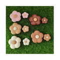26mm 46mm Colorful Resin Flowers Flatback Cabochon DIY Jewelry Craft Scrapbooking Decoration