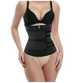 Custom Logo Double Strap Latex Trimmer Belt Body Shapewear Cincher for Plus Size Sweat Slim Waist Trainer with Compression