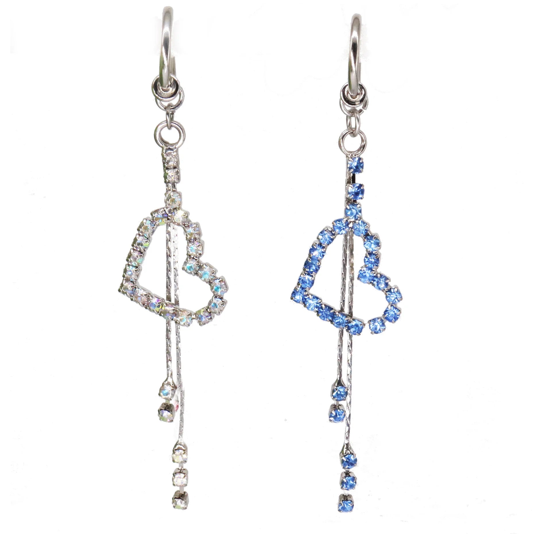 Gaby New Heart Non-Piercing Butterfly Belly Ring Cuffs Colorful Dangling Clip-on Body Jewelry with Gold Plating for Weddings