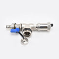 HVAC Manifold Transformer Brass Isolate Ball Valves Water Heater Fill & Drain with Air Vent Cock Hydraulic Control for Heating