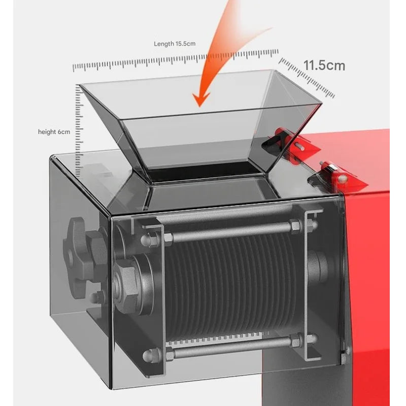 High Efficiency Automatic Stainless Steel Meat Cutter & Vegetable Slicer Dual Function Motor Home Use