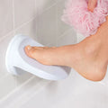 Hot Sale Suction Mount Leg Aid Foot Rest Plastic Non Slip Shower Foot Rest for Shaving Legs