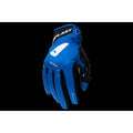 MURIA Comfortable Sports Gloves for Motocross/Enduro Blue/Black PU Polyester Cotton for Summer and Winter