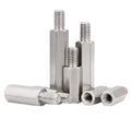 Good Quality Stainless Steel Single-head Hex Stud Male Female Thread Spacer Pcb Standoff